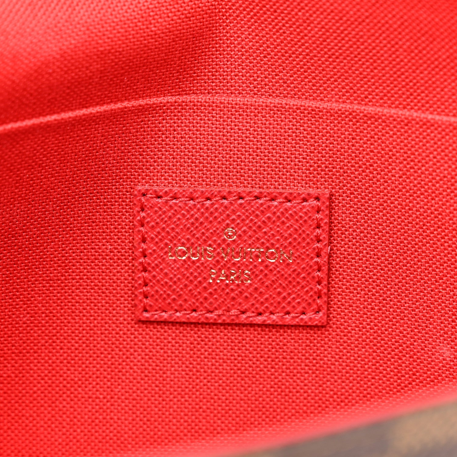 Louis Vuitton Damier Ebene Pochette Felicie Chain Wallet 7 of 12