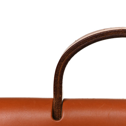 Hermes Toile Vache Calfskin Herbag 30 PM Backpack Natural 14 of 17