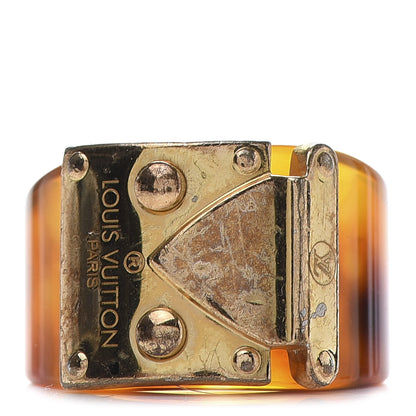 Louis Vuitton Lock Me Ring L Ecaille 1 of 6