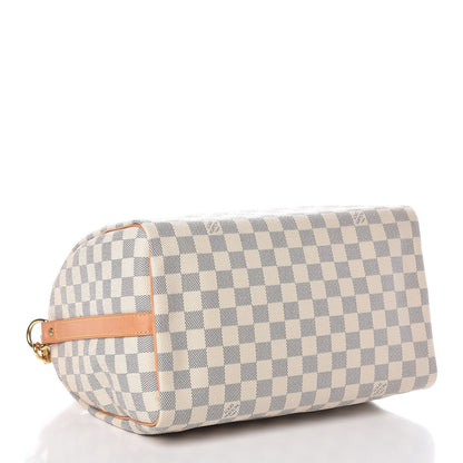Louis Vuitton Damier Azur Speedy Bandouliere 30 5 of 10