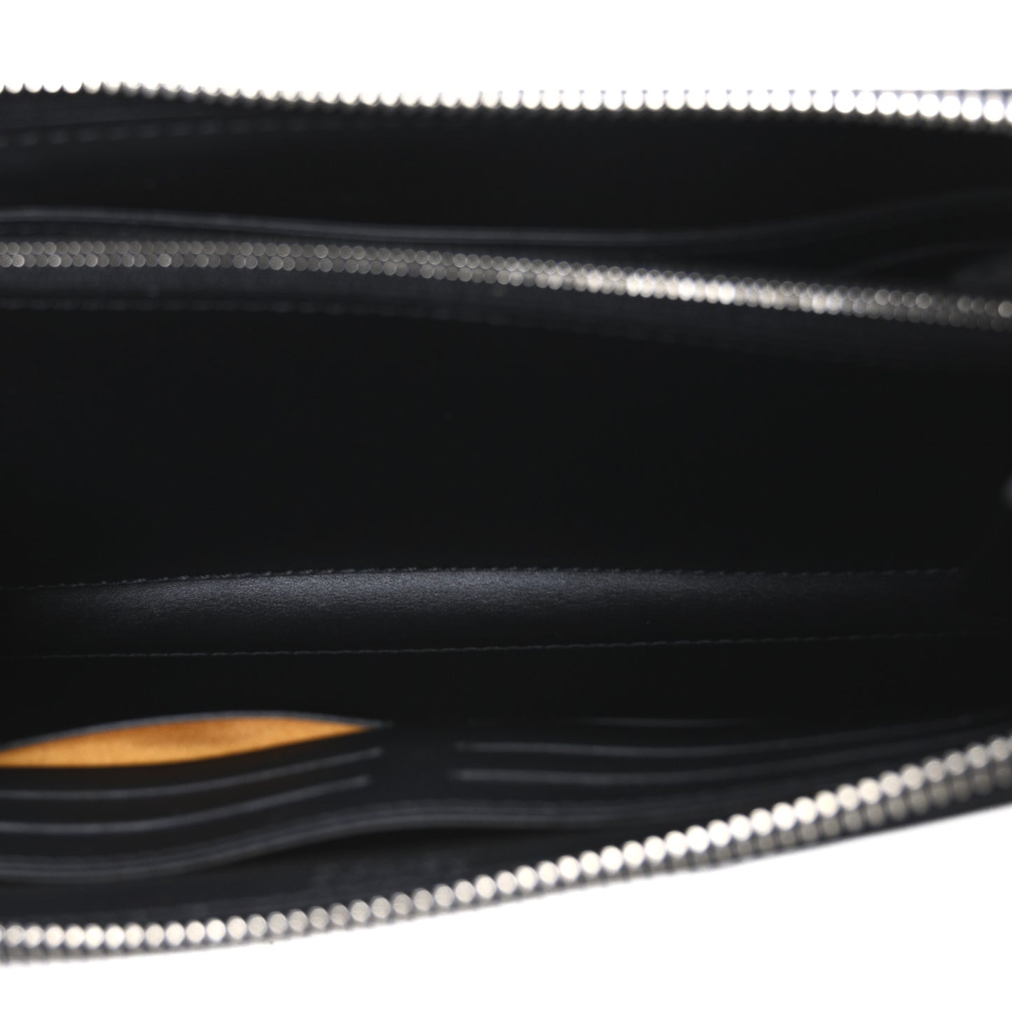 Goyardine Matignon Zip Around GM Wallet Black