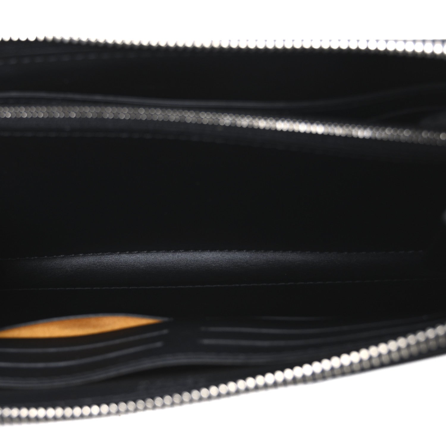 Goyard Goyardine Matignon Zip Around GM Wallet Black 5 of 6