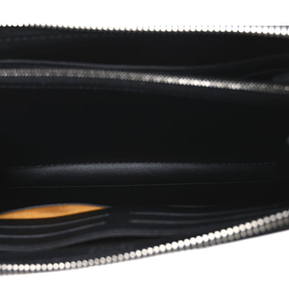 Goyard Goyardine Matignon Zip Around GM Wallet Black 5 of 6