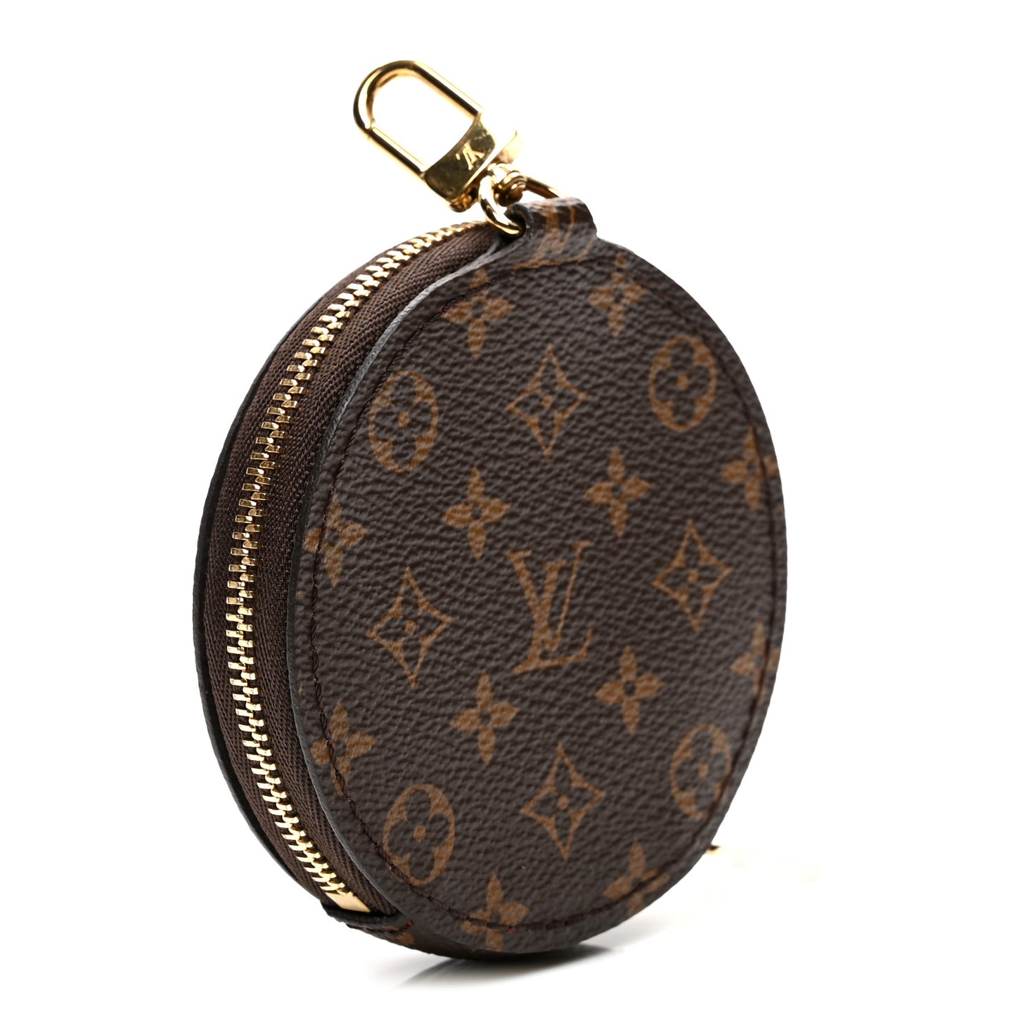 Monogram Multi Pochette Accessories Round Coin Purse Rouge