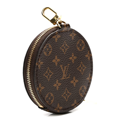 Louis Vuitton Monogram Multi Pochette Accessories Round Coin Purse Rouge 3 of 6