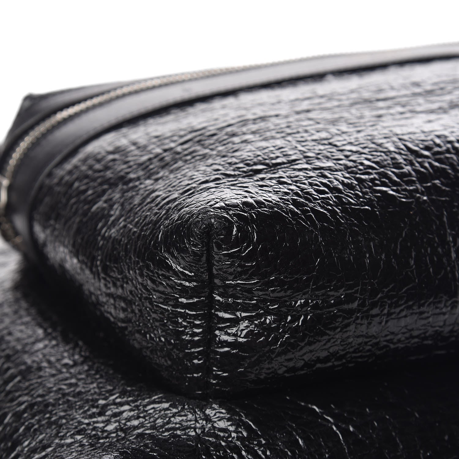 Saint Laurent Coated Canvas Hunting Backpack Black 15 of 20