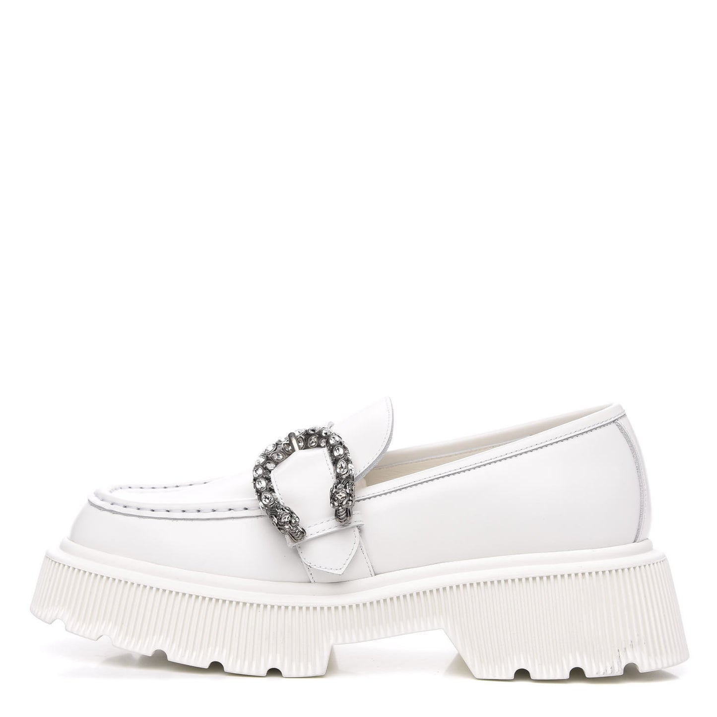 Cordovan Lux Dionysus Hunder Loafers 38 Great White
