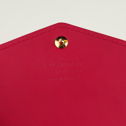 Louis Vuitton Vernis Sarah Wallet NM Rose Indien 5 of 7