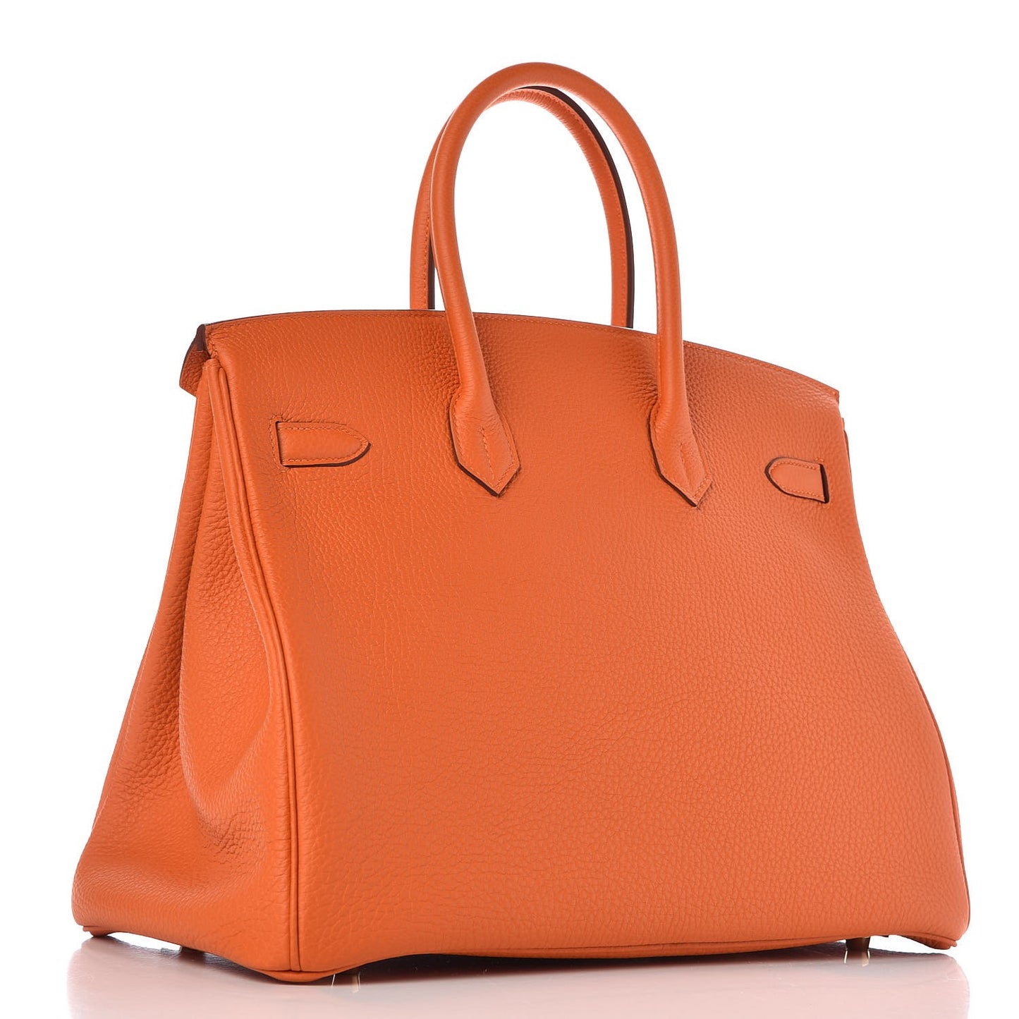 Togo Birkin 35 Orange