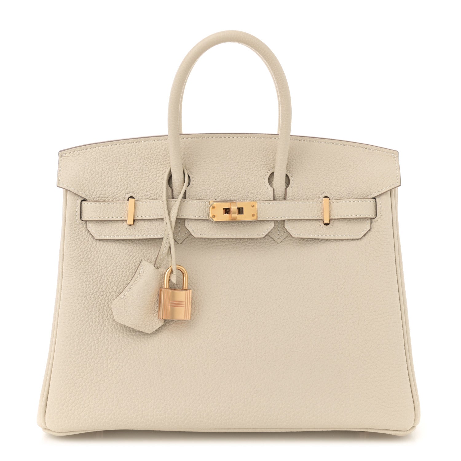 Hermes Togo Birkin 25 Craie 1 of 11