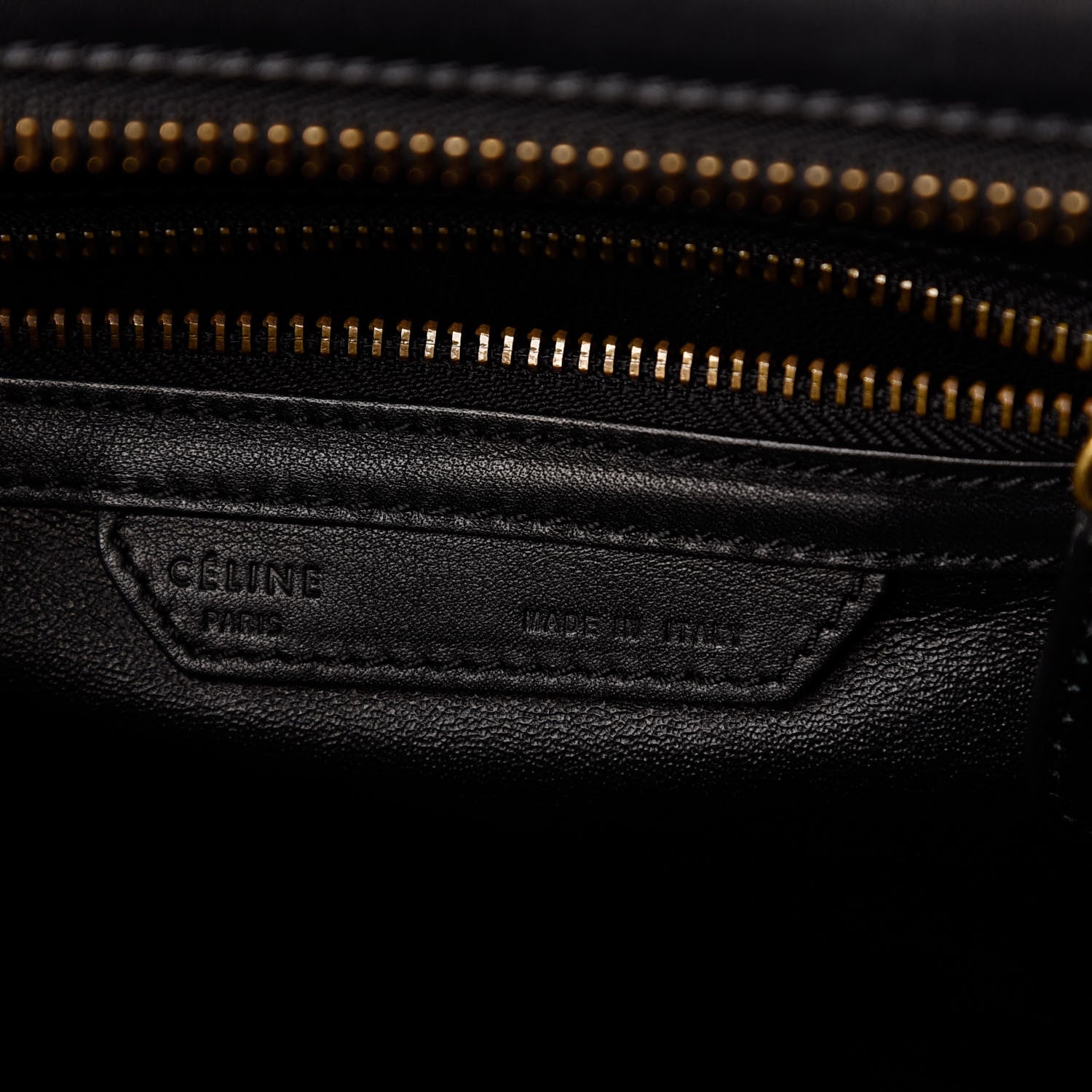 Celine Baby Grained Calfskin Micro Tri-Color Luggage Yellow 6 of 9