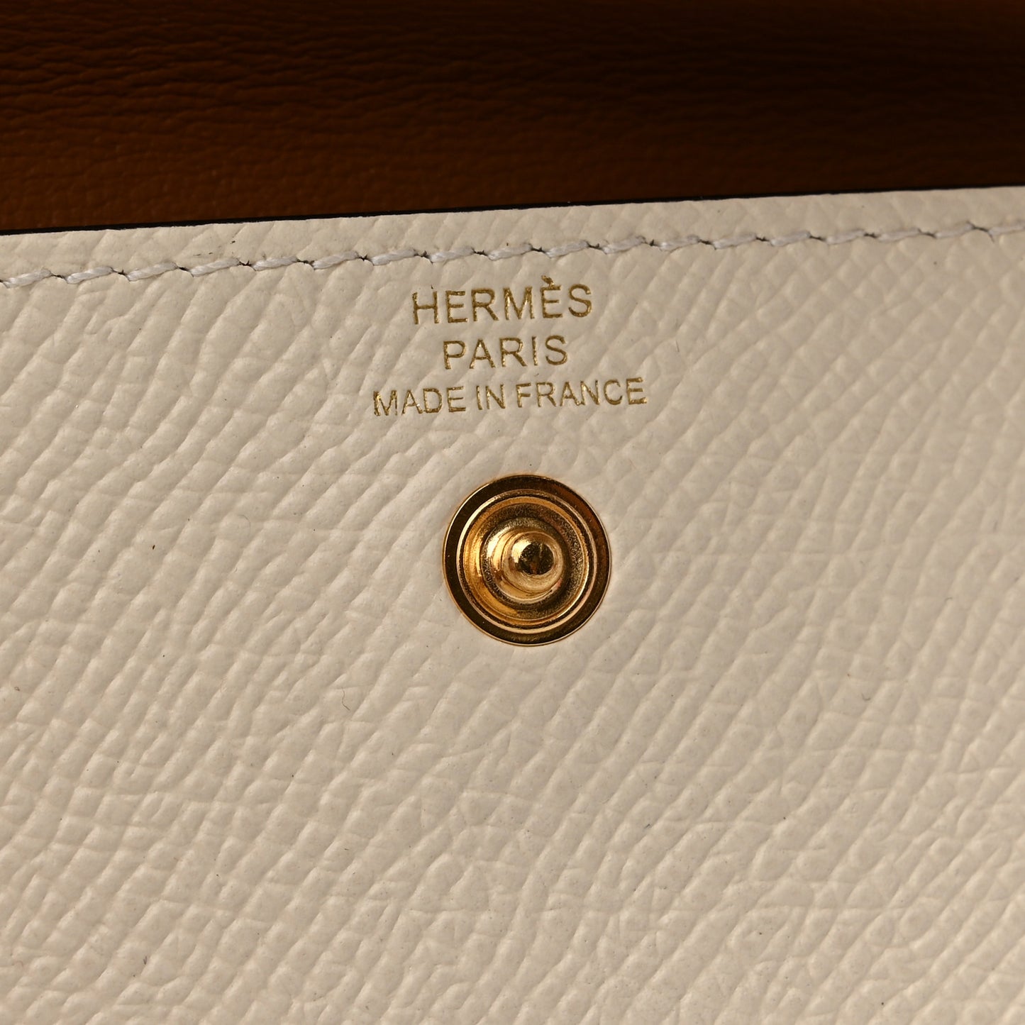 Epsom Kelly Pocket Belt Biscuit Nata