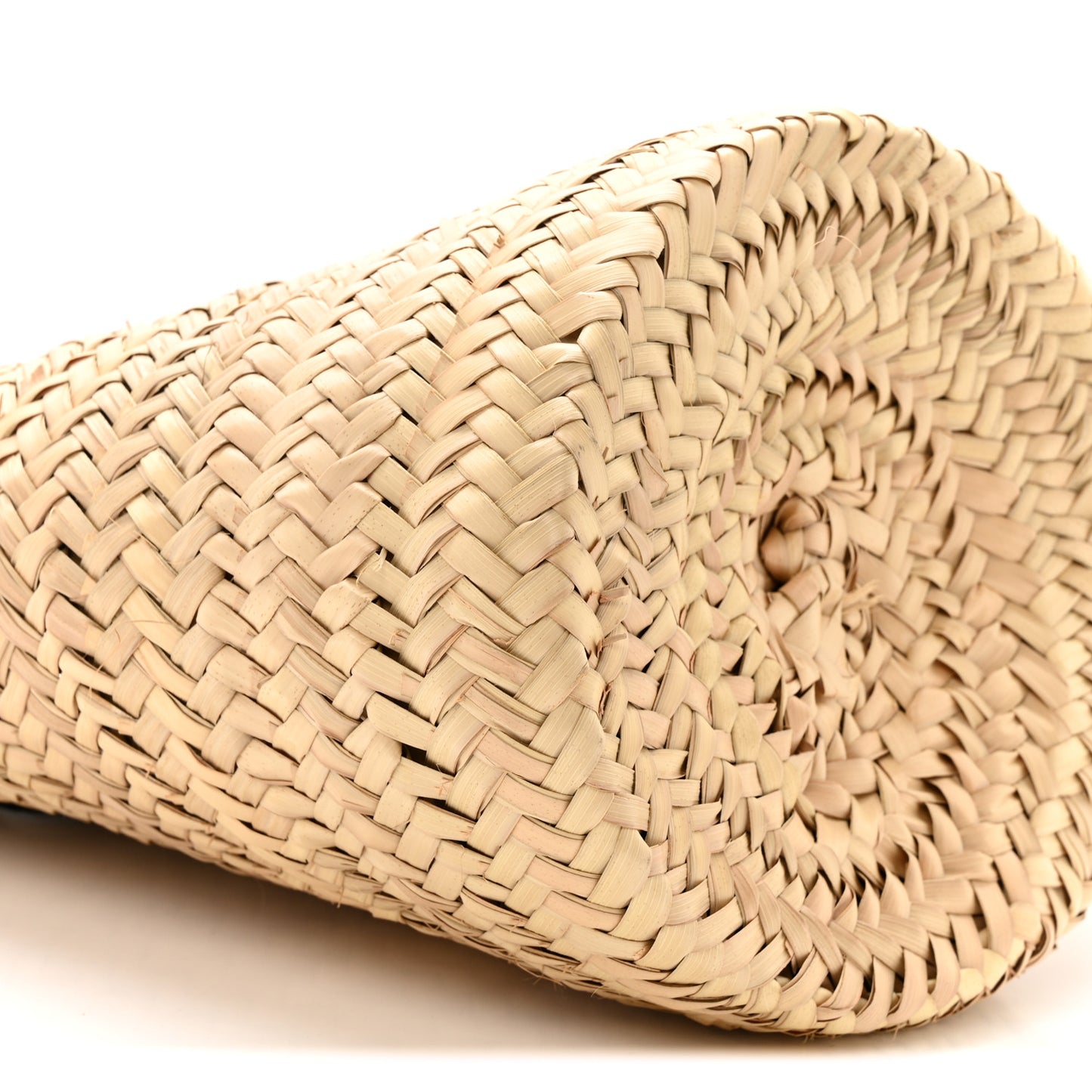 Woven Straw Loubishore Tote Natural Snow