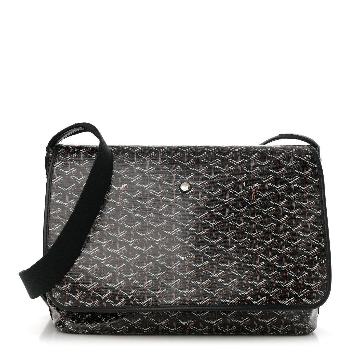 Goyard Goyardine Capetien Messenger Bag Black 1 of 15