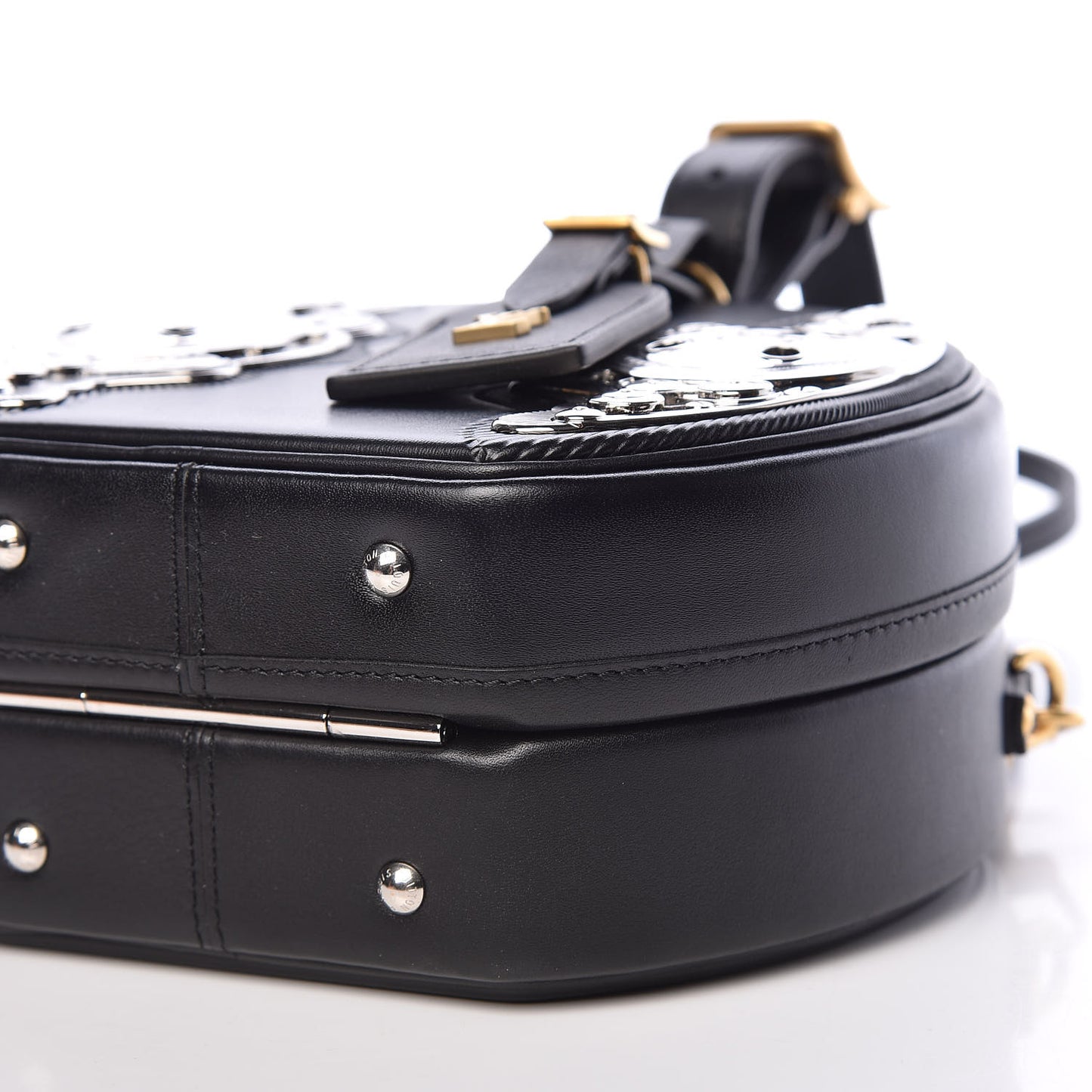 Epi Metallic West Petite Boite Chapeau Black
