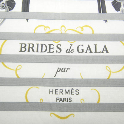 Hermes Silk Jersey Brides De Gala Scarf 90 Black 2 of 6