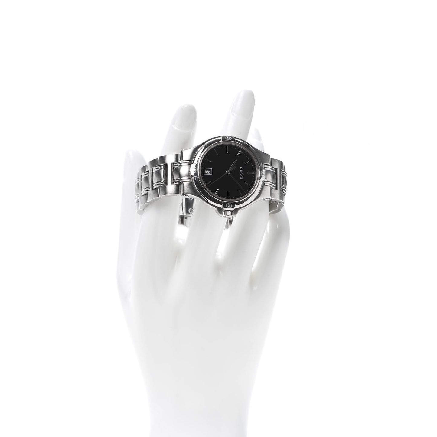 Stainless Steel 35mm 9040M Quartz Watch Black