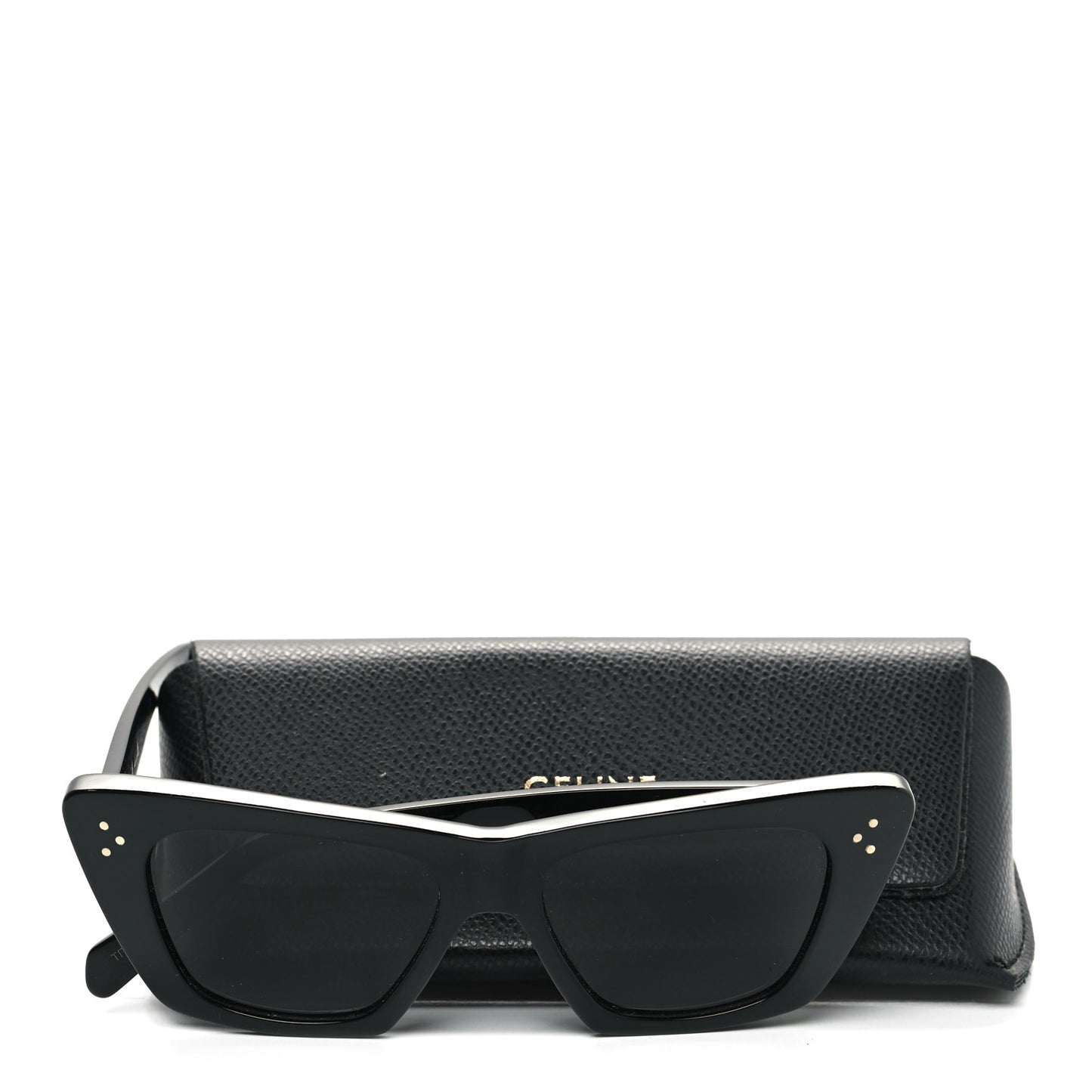 Acetate Cat Eye Sunglasses CL40187I Black