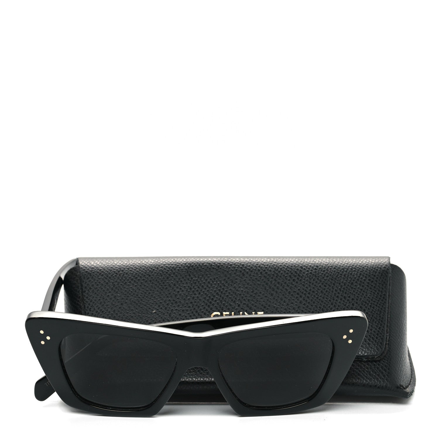 Celine Acetate Cat Eye Sunglasses CL40187I Black 9 of 9