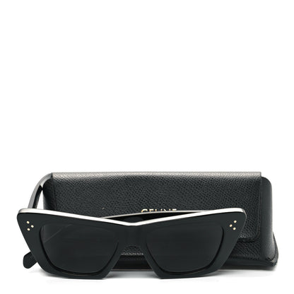 Celine Acetate Cat Eye Sunglasses CL40187I Black 9 of 9