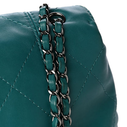 Chanel Lambskin Quilted Large Soft Touch Flap Green 18 of 20