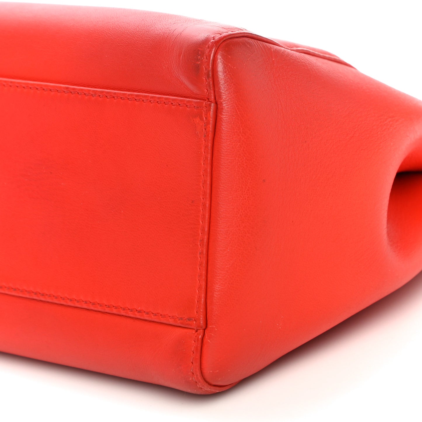 Nappa Mini Peekaboo Iconic Satchel Papavero