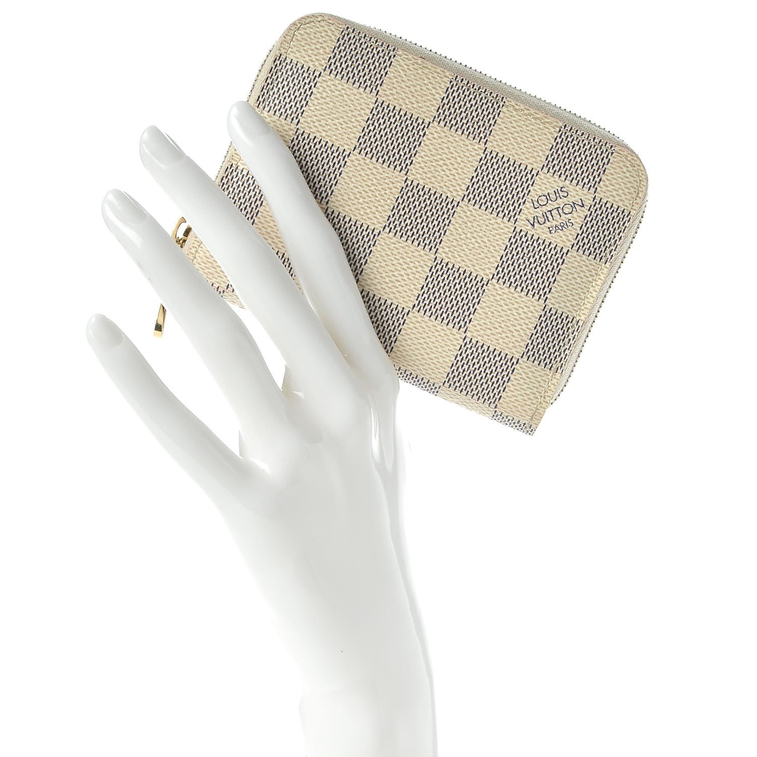 Louis Vuitton Damier Azur Zippy Coin Purse 2 of 9