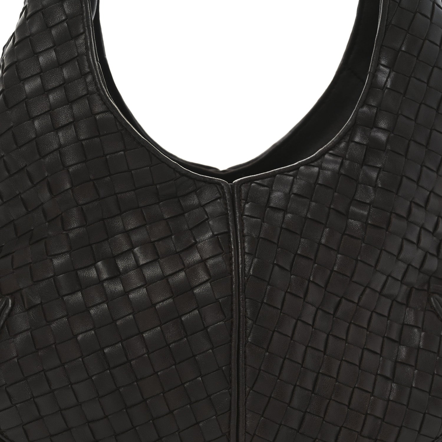 Bottega Veneta Nappa Intrecciato Ball Hobo Ebano 7 of 11