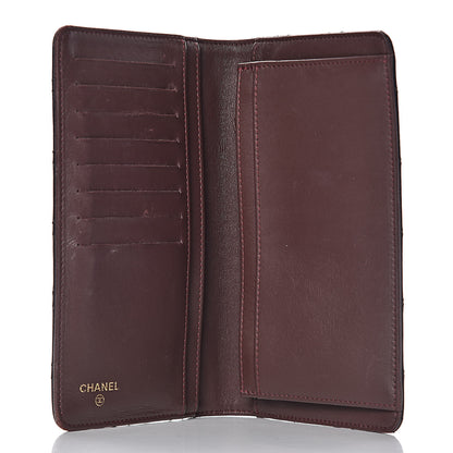 Chanel Lambskin Quilted Trendy CC Yen Wallet Black 5 of 13