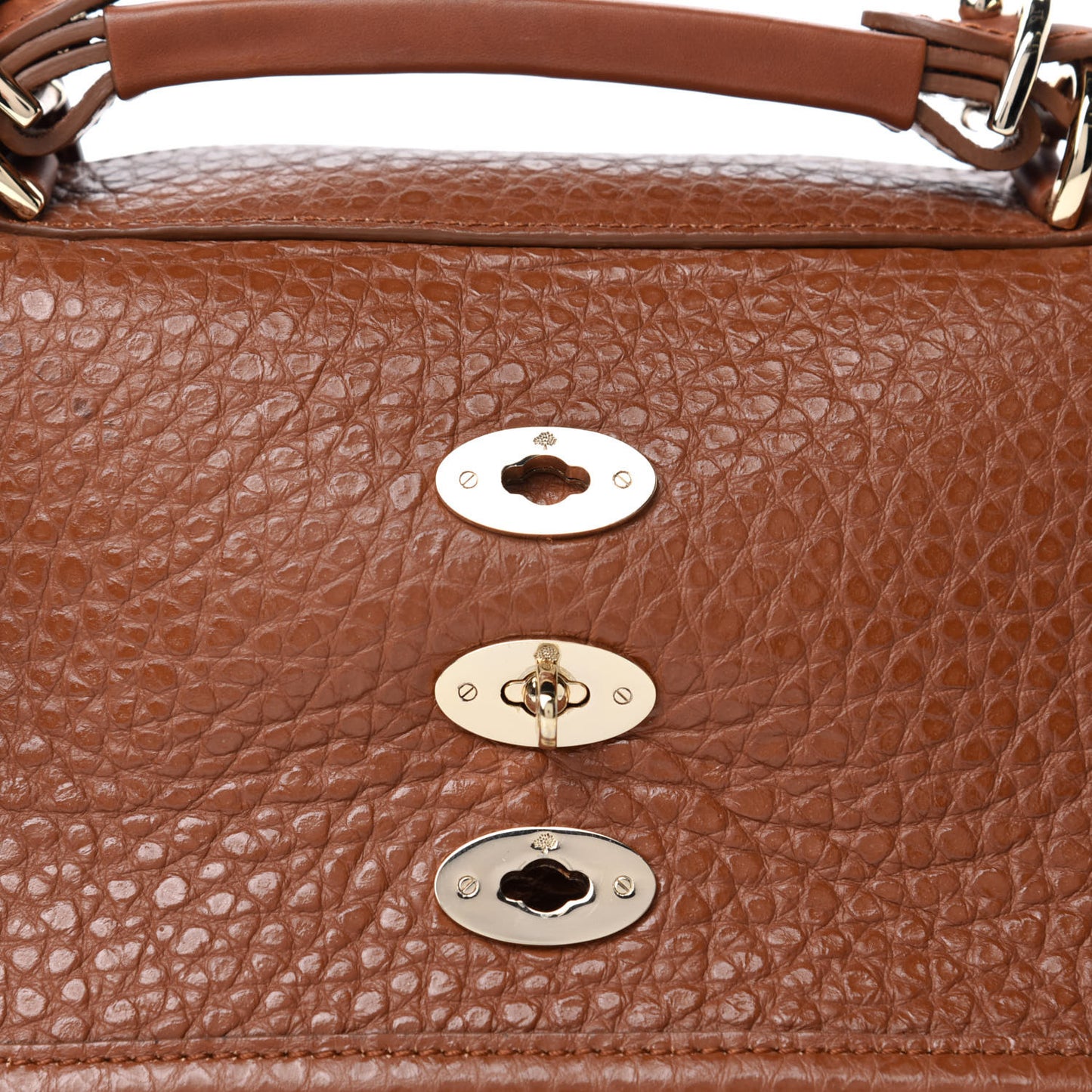 Shrunken Calfskin Small Bryn Oak