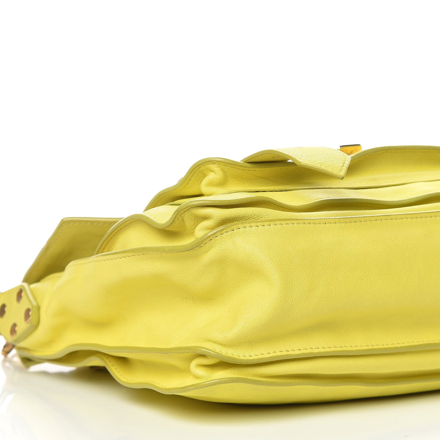 Lambskin Medium PS1 Satchel Citron