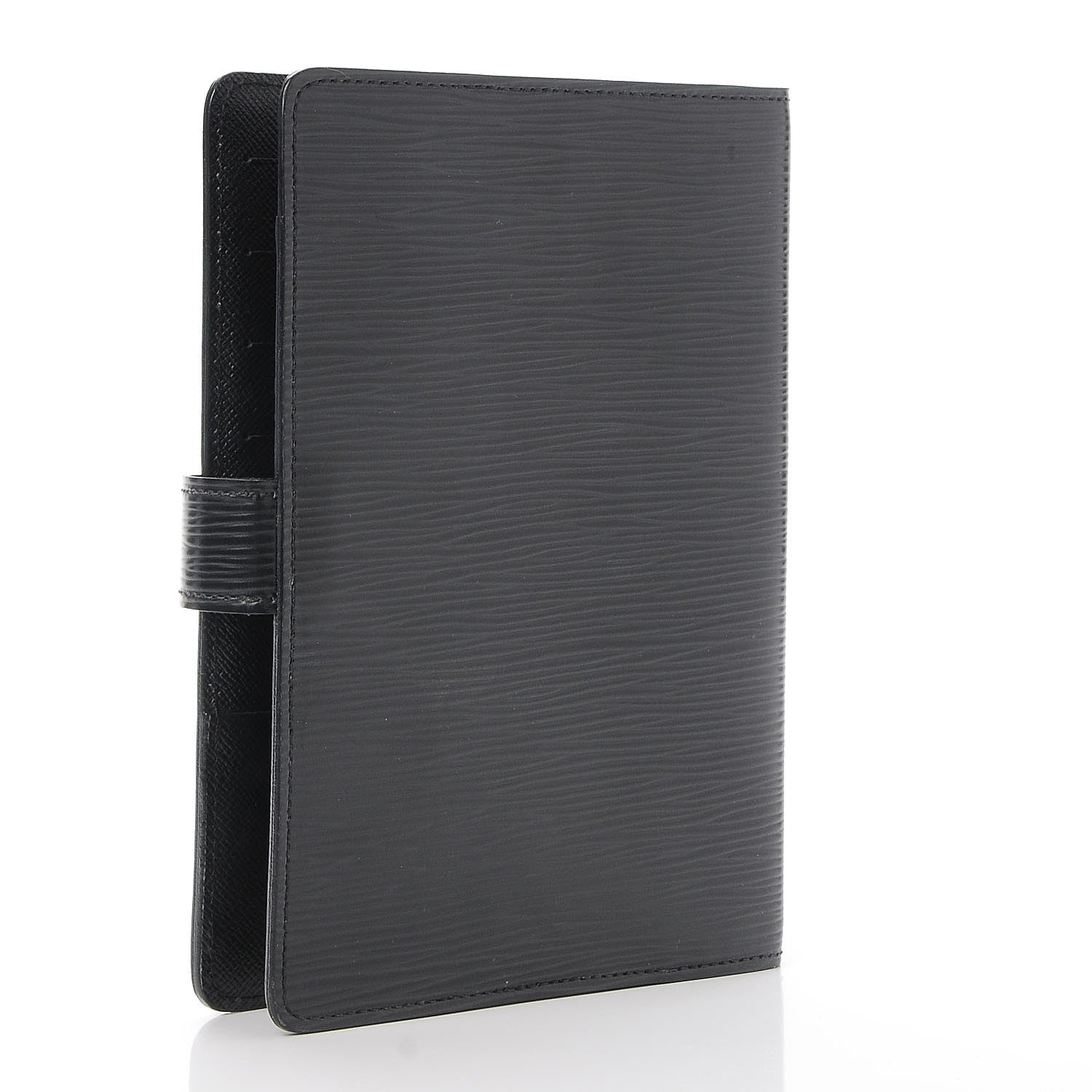 Louis Vuitton Epi Medium Ring Agenda Cover Black 3 of 7