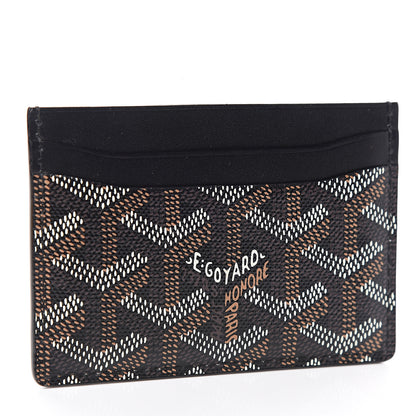 Goyard Goyardine Saint Sulpice Card Holder Black 2 of 6