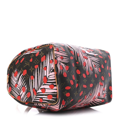 Louis Vuitton Monogram Jungle Dots Speedy 30 Sugar Pink Poppy 4 of 15