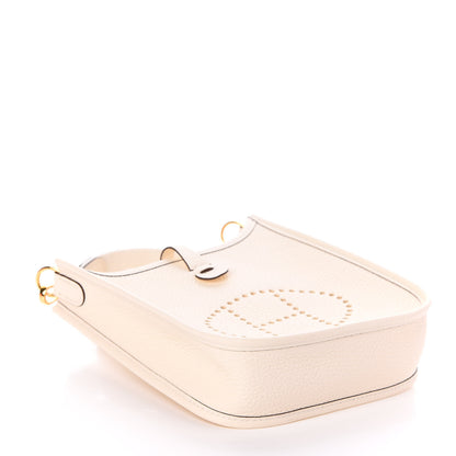 Hermes Taurillon Clemence Amazone Evelyne TPM Nata Craie 4 of 9