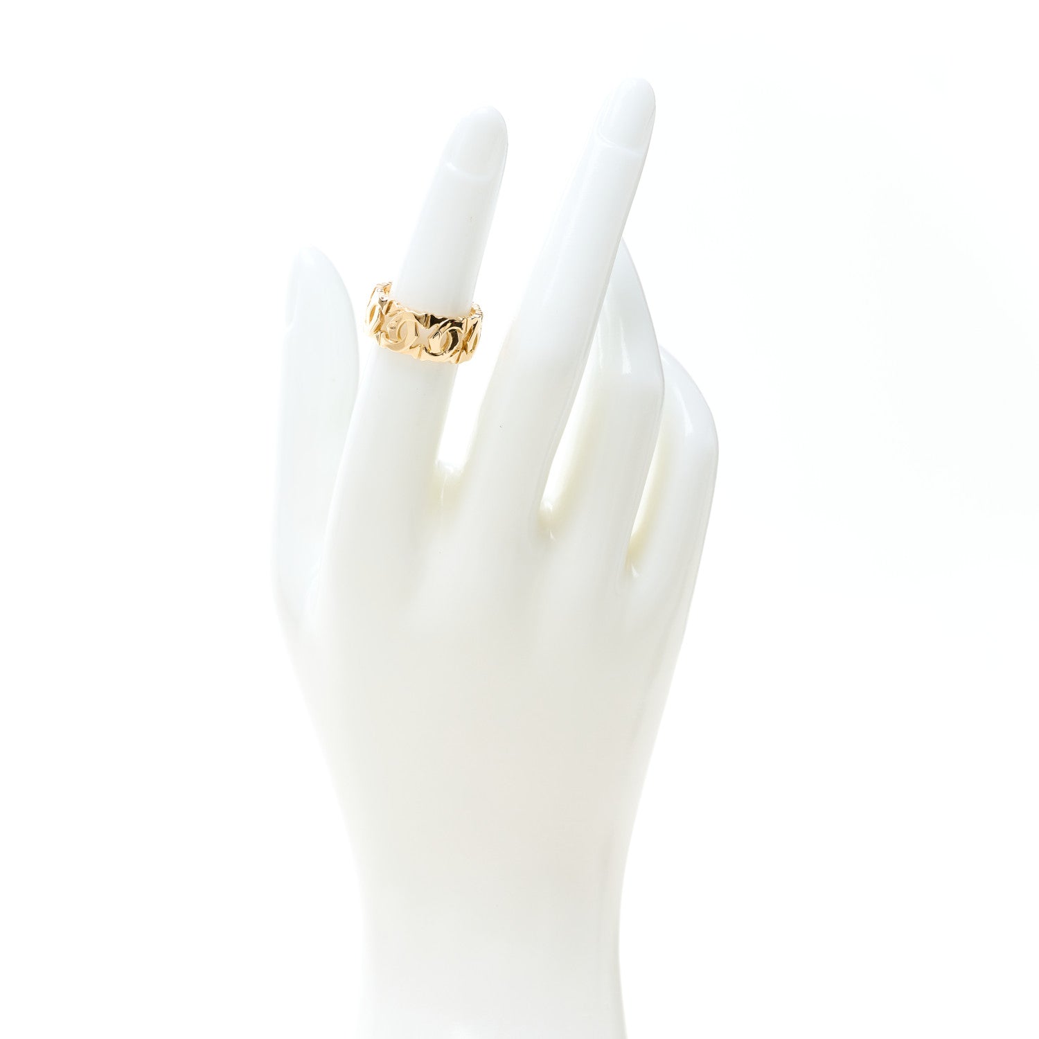 Cartier 18K Yellow Gold C De Cartier Ring 50 5.25 2 of 4