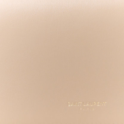 Saint Laurent Smooth Calfskin Mini Paris Bag Dark Beige 7 of 10