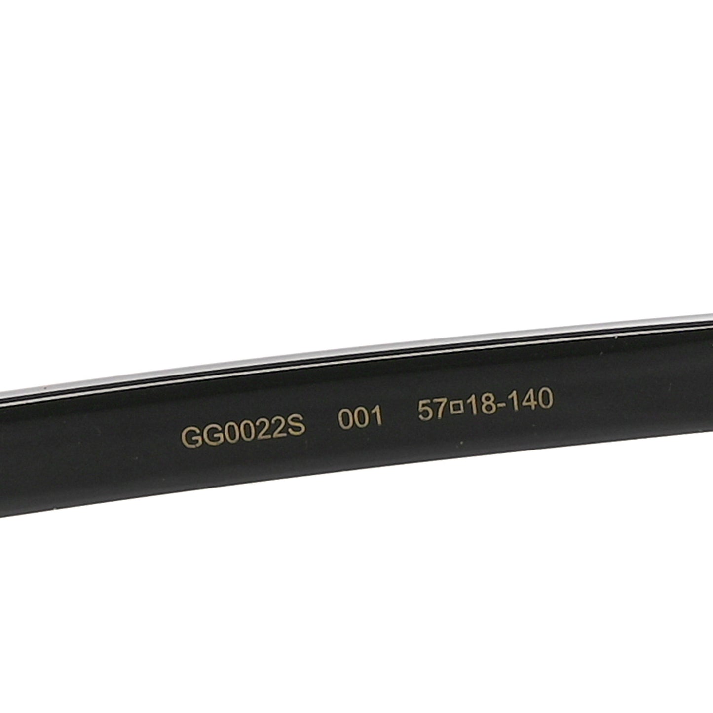 Acetate GG Sunglasses GG0022S Black