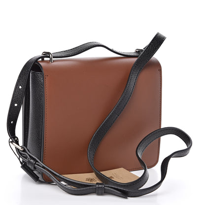 Burberry Calfskin Small D-Ring Bag Tan Black 3 of 10