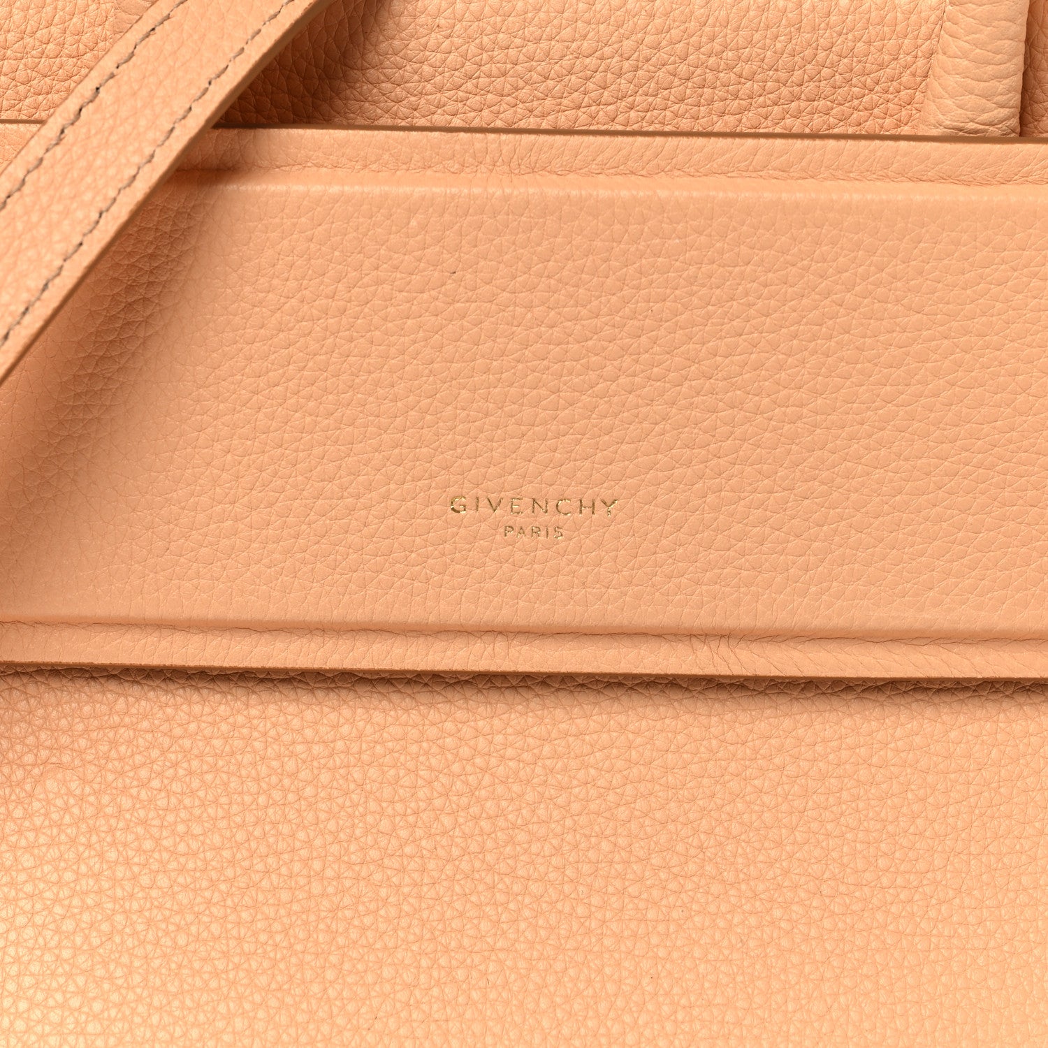Givenchy Grained Calfskin Mini Horizon Satchel Beige 7 of 12
