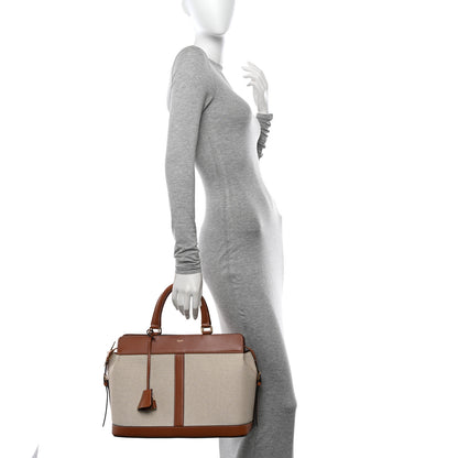 Celine Grained Calfskin Medium Cabas De France Natural Tan 2 of 12