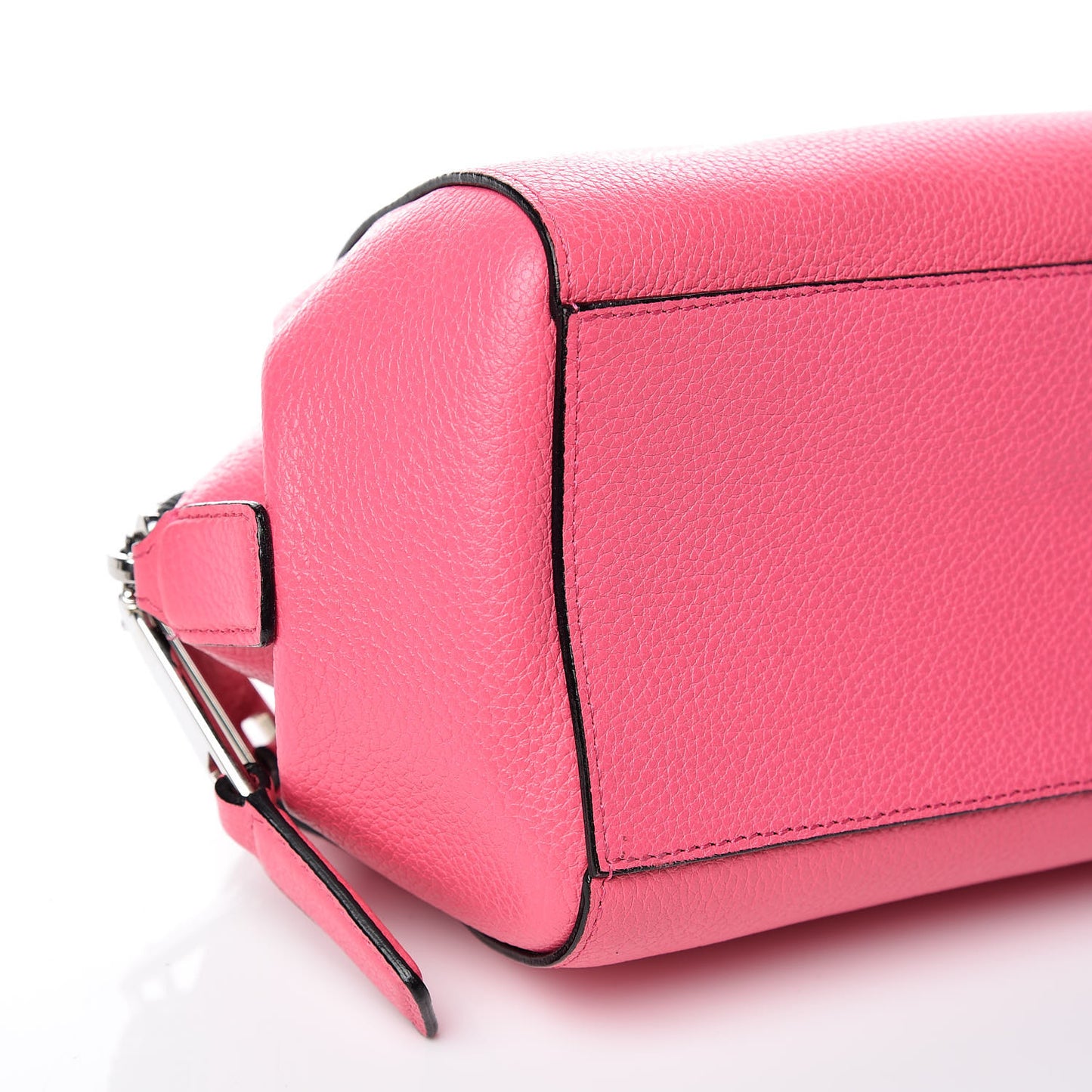 Textured Calfskin Incognito Doctor Pouch Pink