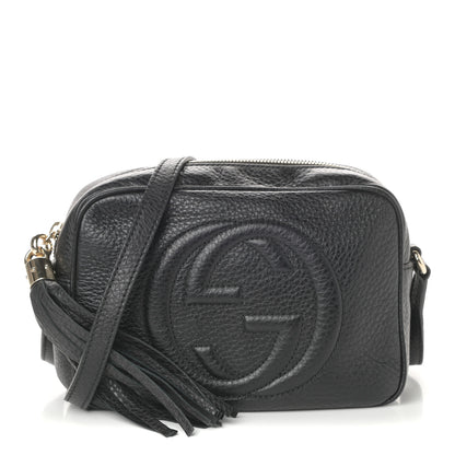 Gucci Pebbled Calfskin Small Soho Disco Bag Black 1 of 8