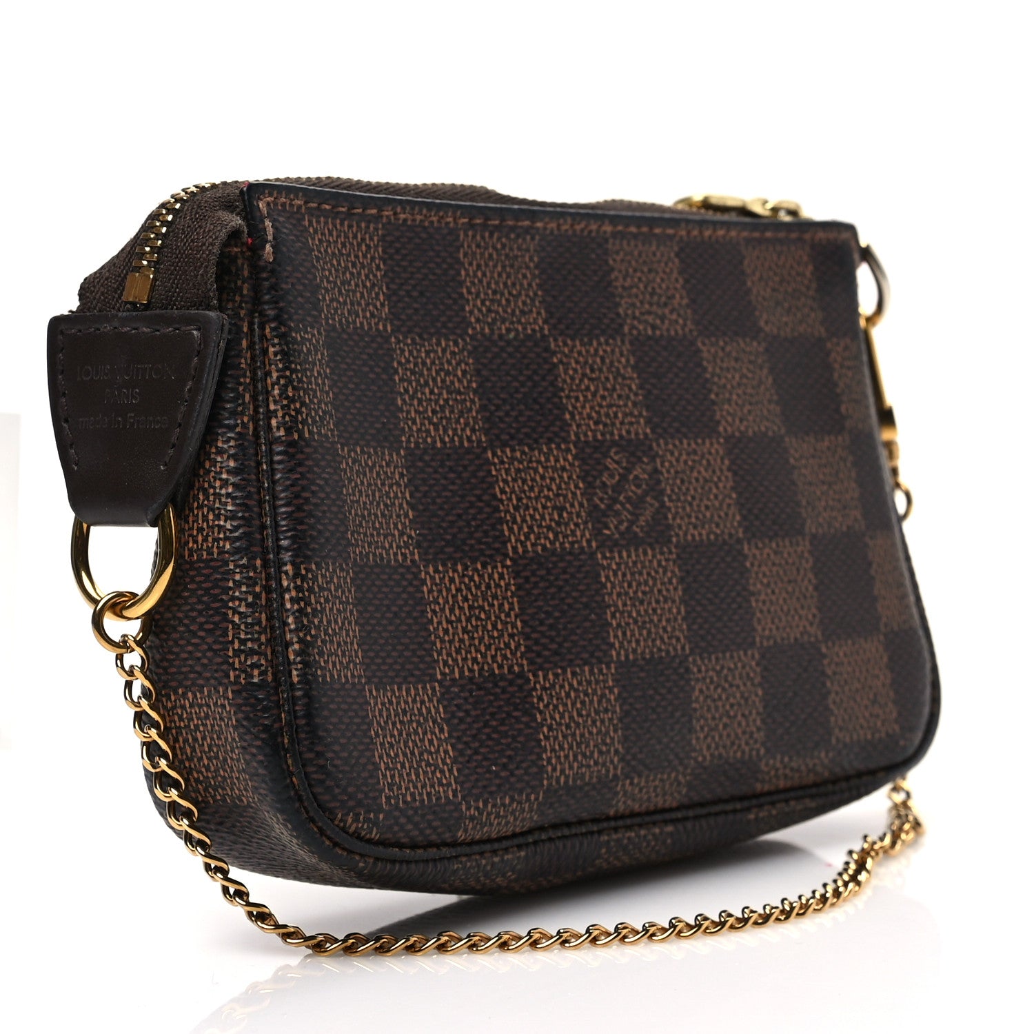 Louis Vuitton Damier Ebene Mini Pochette Accessories 3 of 7