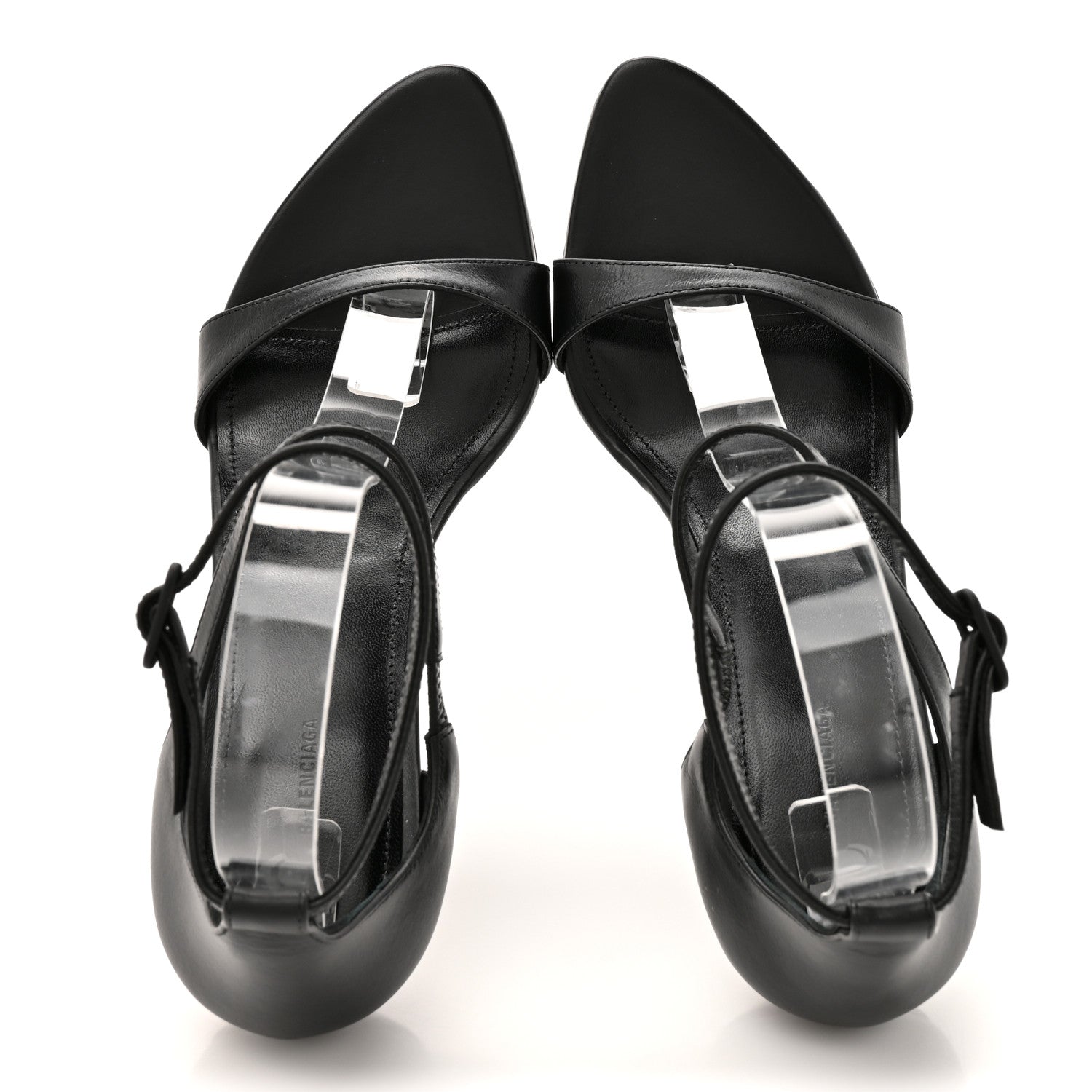 Balenciaga Calfskin Honey 90mm Sandal 36 Black 2 of 8
