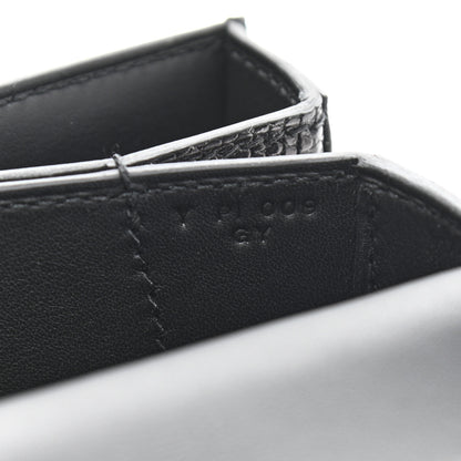 Hermes Lizard Mosaique Au 24-17 Black 7 of 10