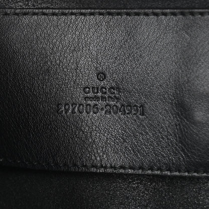 Gucci Calfskin Park Avenue Horsebit Small Tote Black 11 of 19