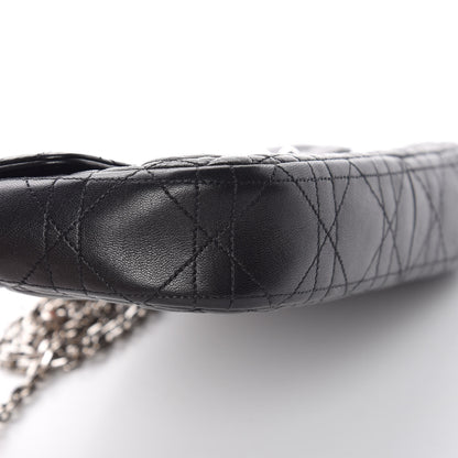Christian Dior Lambskin Cannage Miss Dior Promenade Pouch Black 5 of 11