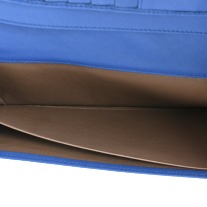 Bottega Veneta Nappa Intrecciato Continental Flap Wallet Bluette 8 of 18