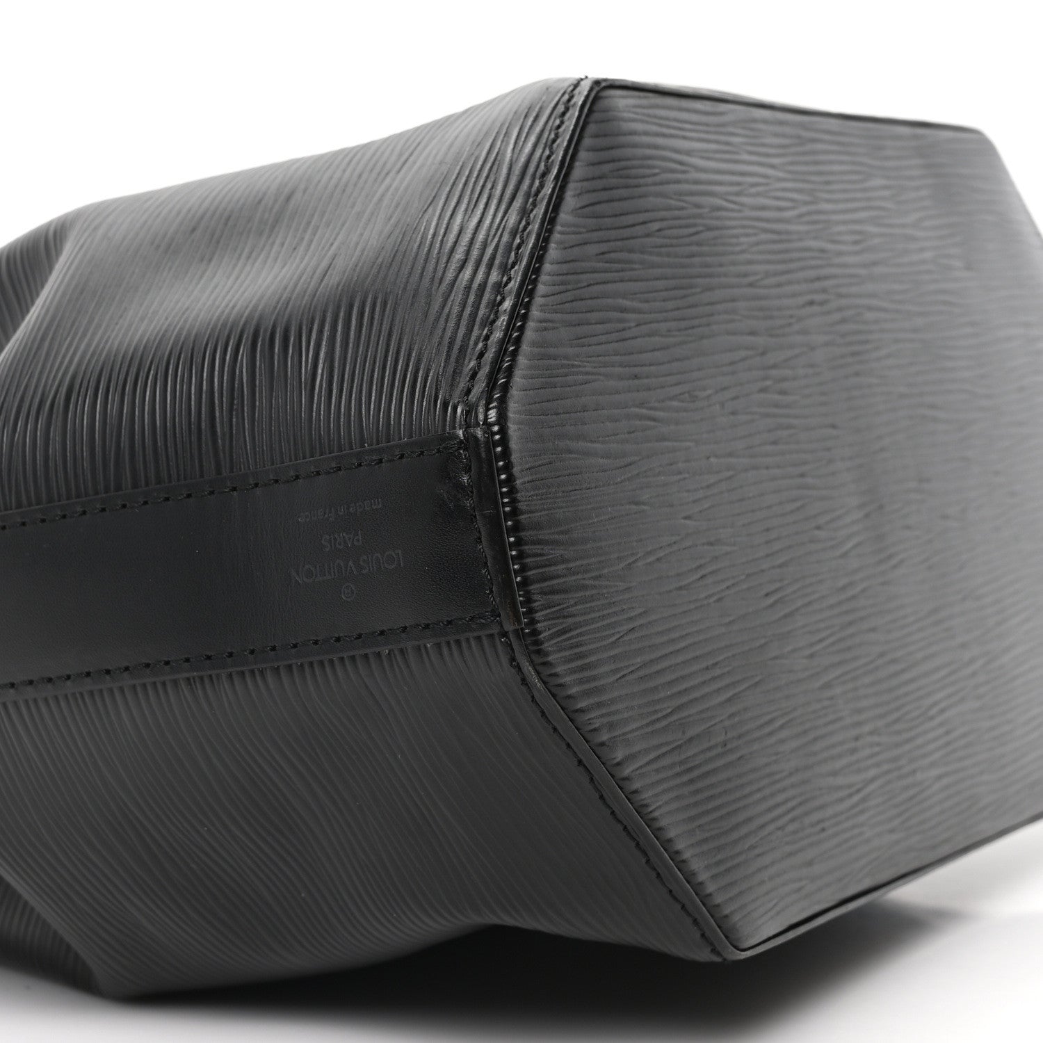 Louis Vuitton Epi Sac D'epaule GM Black 9 of 10